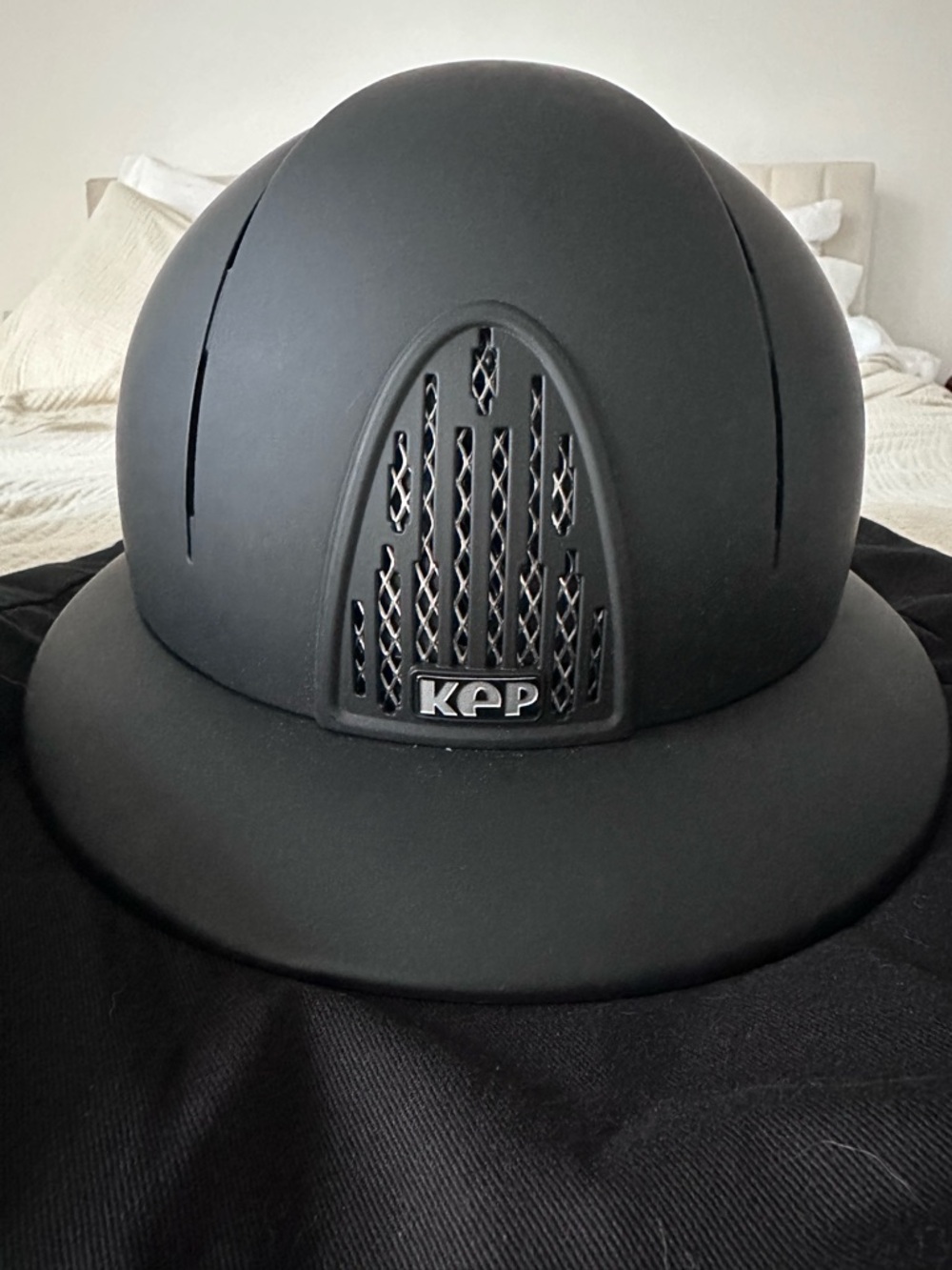 Women's Matte Black Riding Helmet NWOT